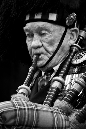 Scottish Pipes, Edinburgh, Scotland